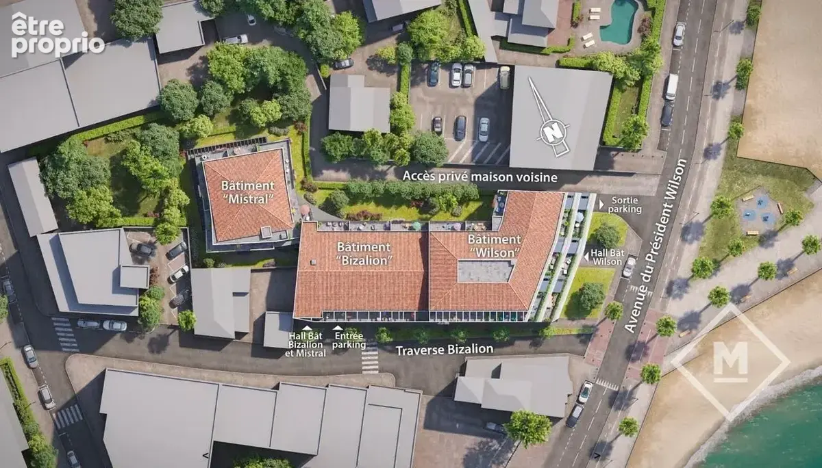 Vente appartement T3 terrasse calme  13600 La Ciotat - photo 11