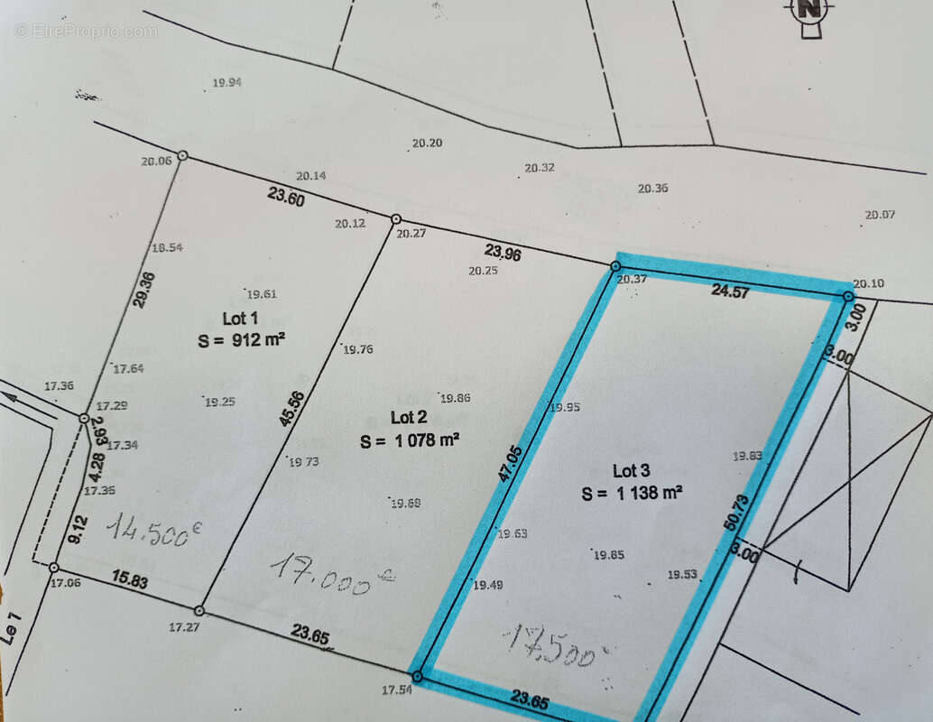Terrain à SAINT-CIERS-DU-TAILLON