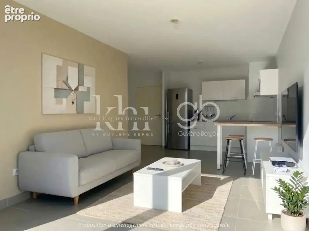 Appartement T3 de 57 m2 à JUVIGNAC (34990) - Terrasse et parking - photo 1
