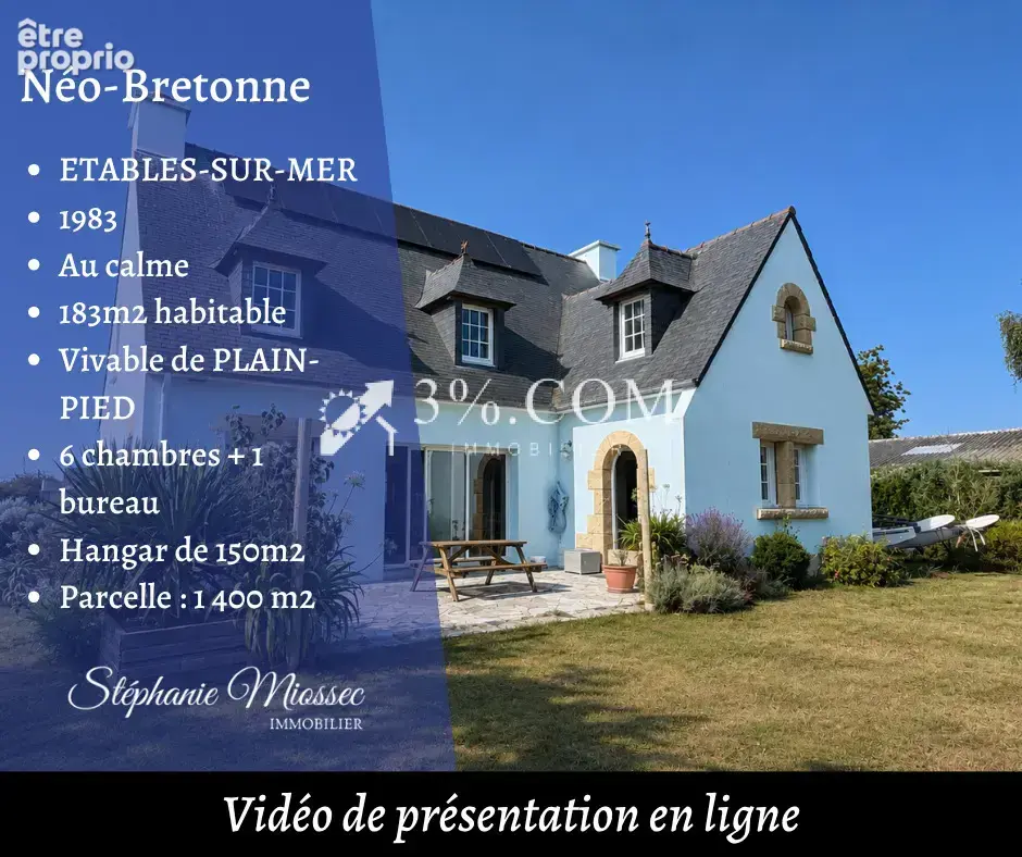 Photo Commerce à Etables-Sur-Mer au prix de 379 900€