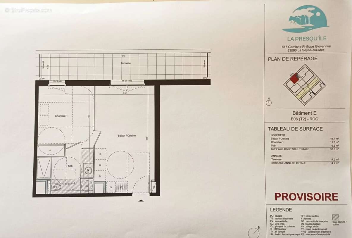 Appartement à LA SEYNE-SUR-MER
