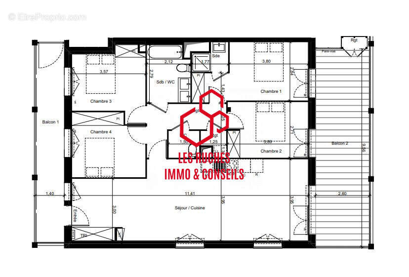 Appartement à TOULOUSE