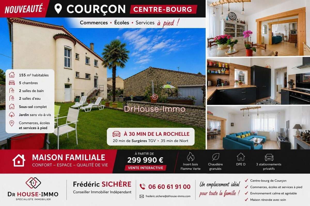 Maison à COURCON