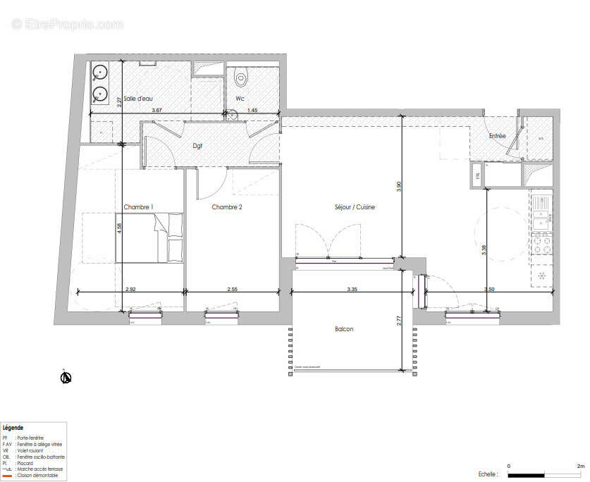 Appartement à LE TREPORT