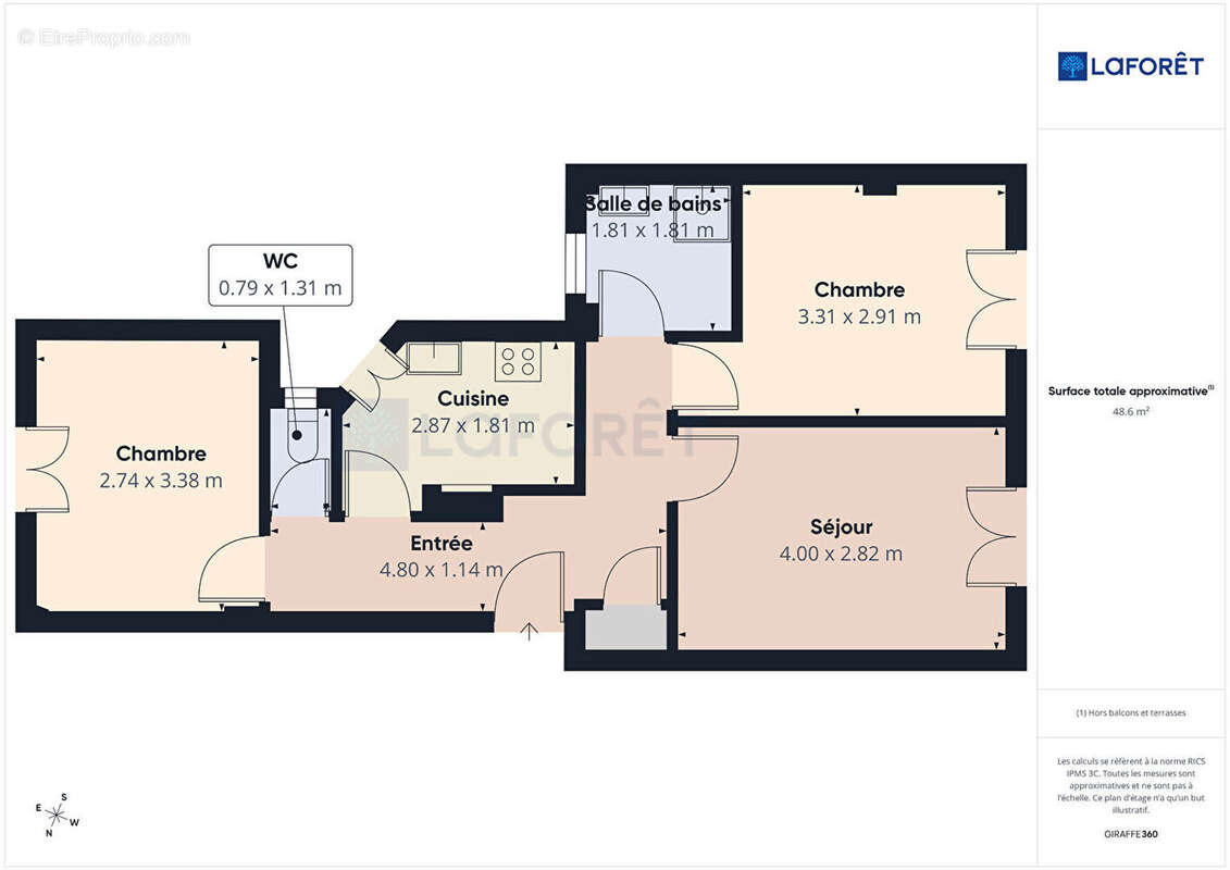 Appartement à NICE