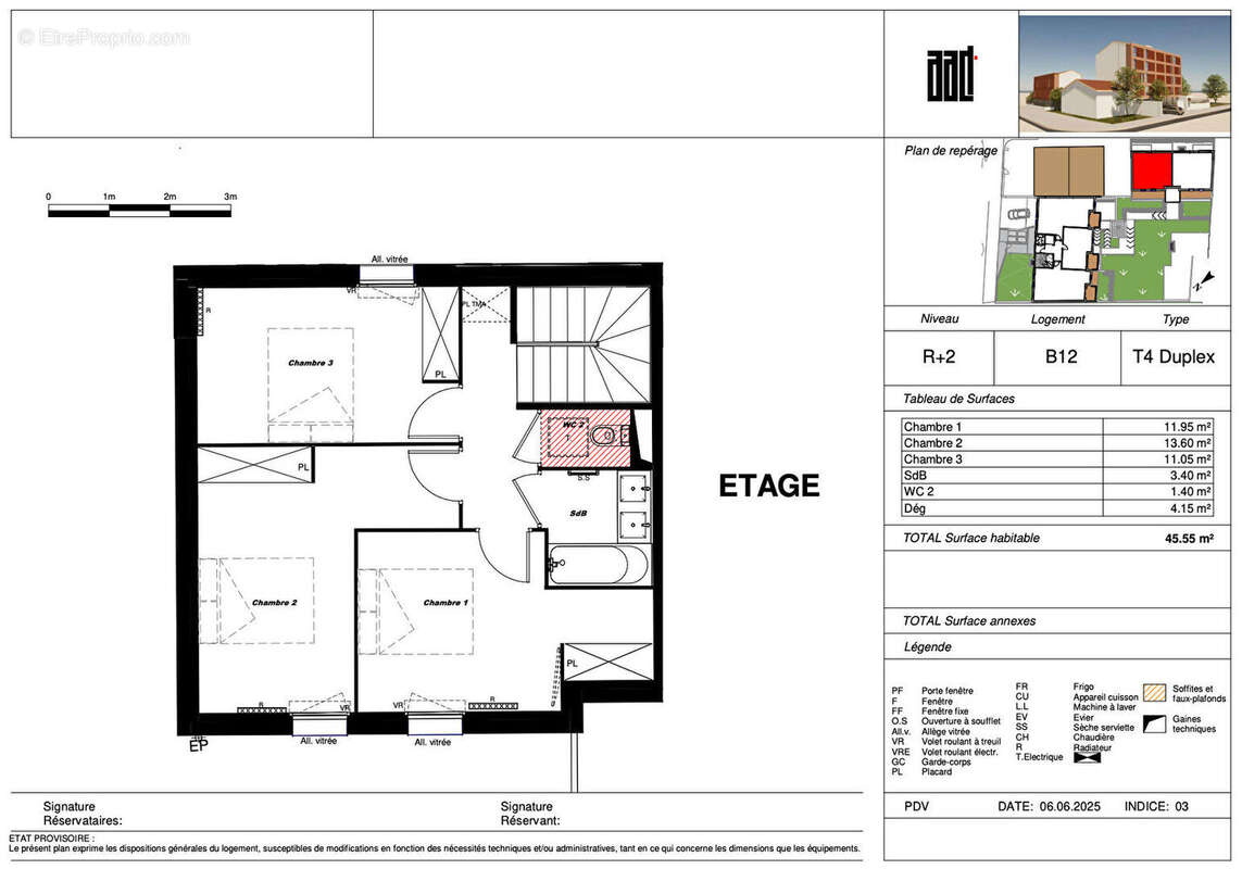 Appartement à TOULOUSE