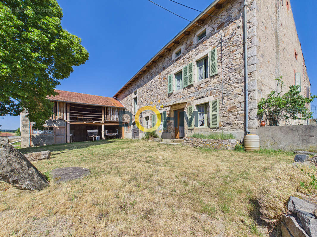 Ancien corps de ferme  sur 4000 m2 de terrain avec dependances attenantes et un hangar - photo 3
