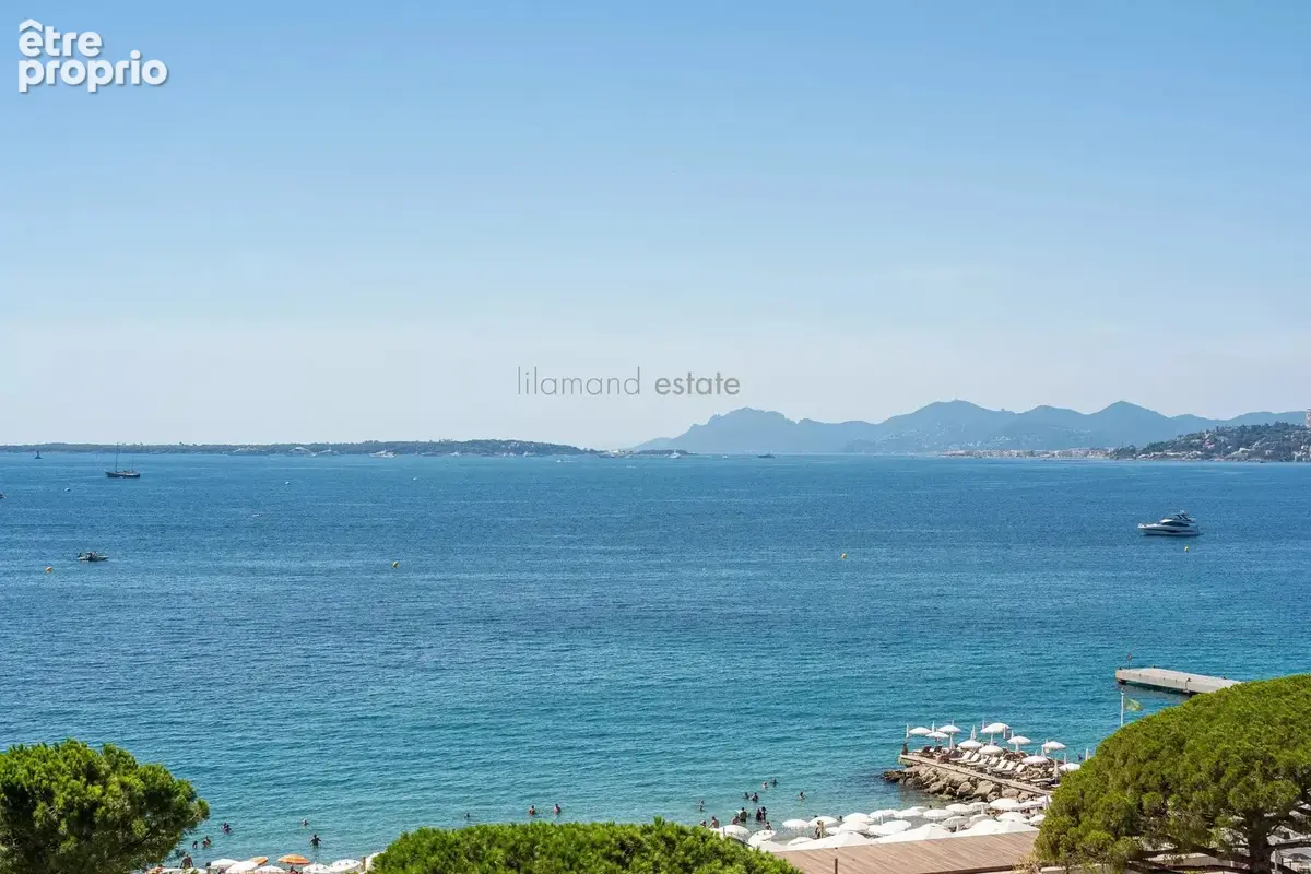 Juan les pins - studio avec terrasse - vue mer panoramique - photo 2