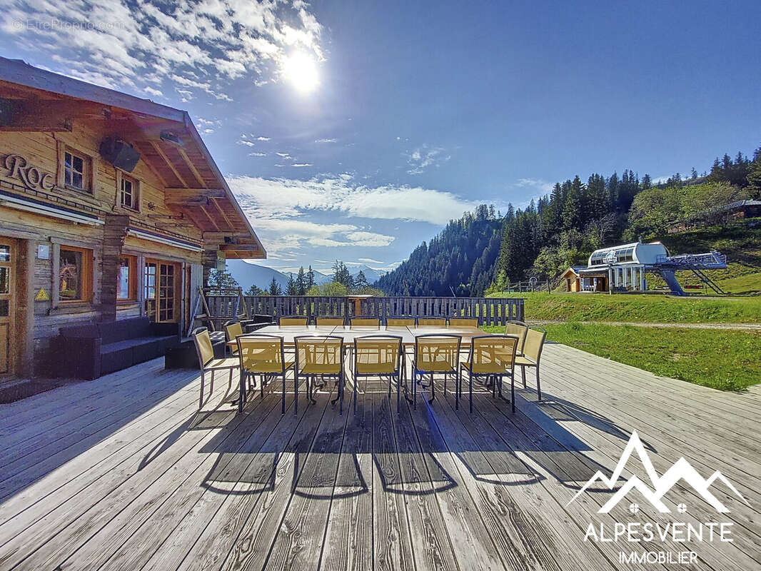 a-vendre-chalet-alpage-restauraut-sur-pistes-stjeandaulps-alpesvente - Maison à SAINT-JEAN-D'AULPS