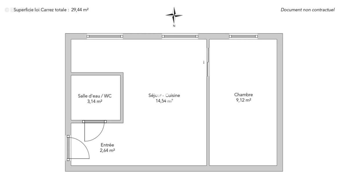 Appartement à PARIS-18E