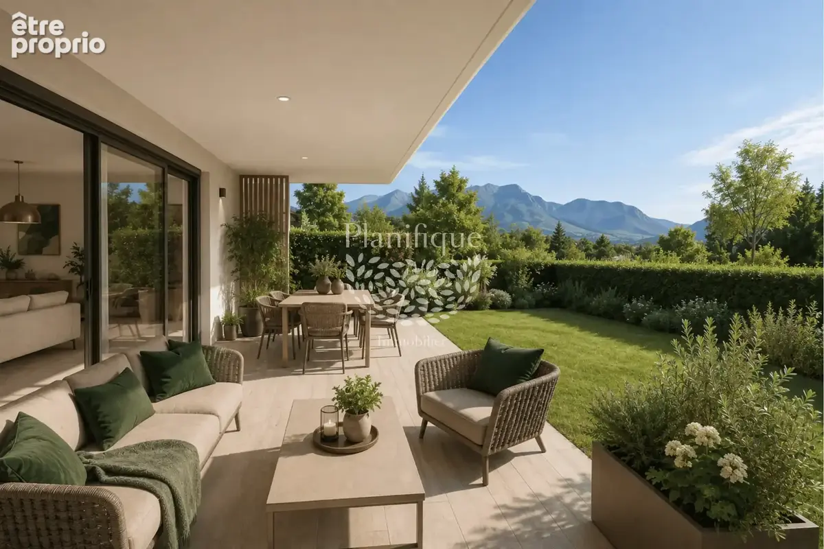 Appartement 4 pièces avec jardin   Poisy - photo 8