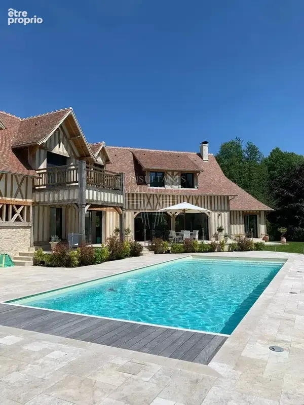 Vauville - deauville propriete jardin piscine - photo 2