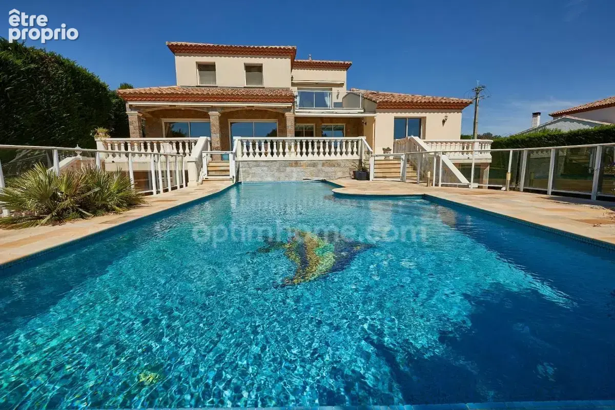 BOUZIGUES – Villa 250 m², vue étang, piscine à débordement, appartement indépendant - photo 3