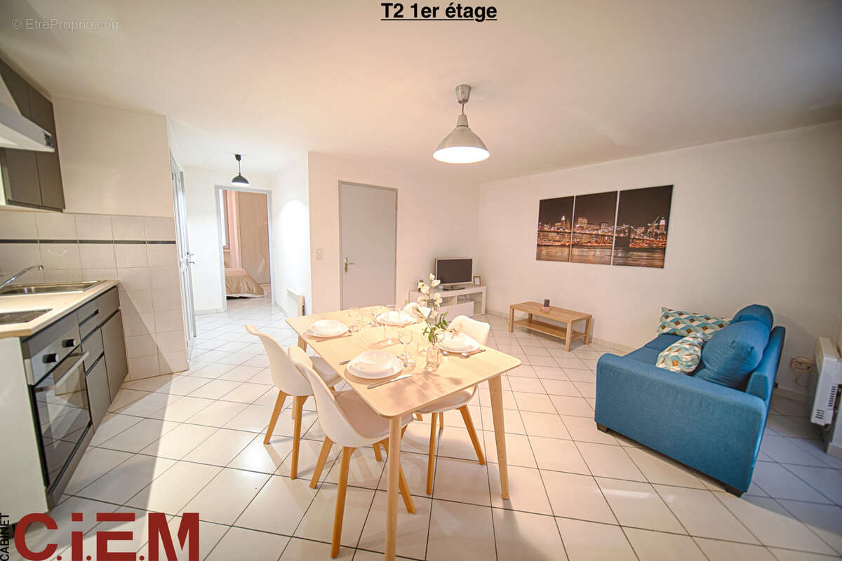IDEAL INVESTISSEUR, IMMEUBLE DE 122 m2 composé de 3 appartements T2 loués en Meublé sans travaux - photo 6