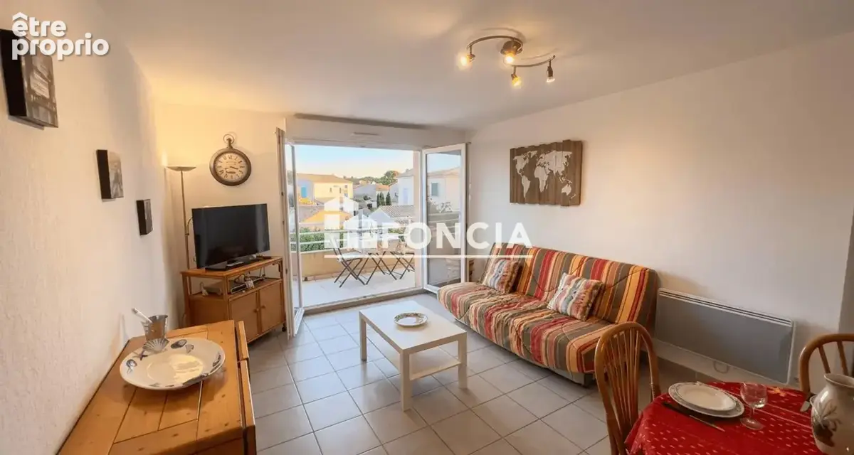 Narbonne-Plage : très bel appartement T3 avec terrasse de 20 m², à 300 m de la mer - photo 7