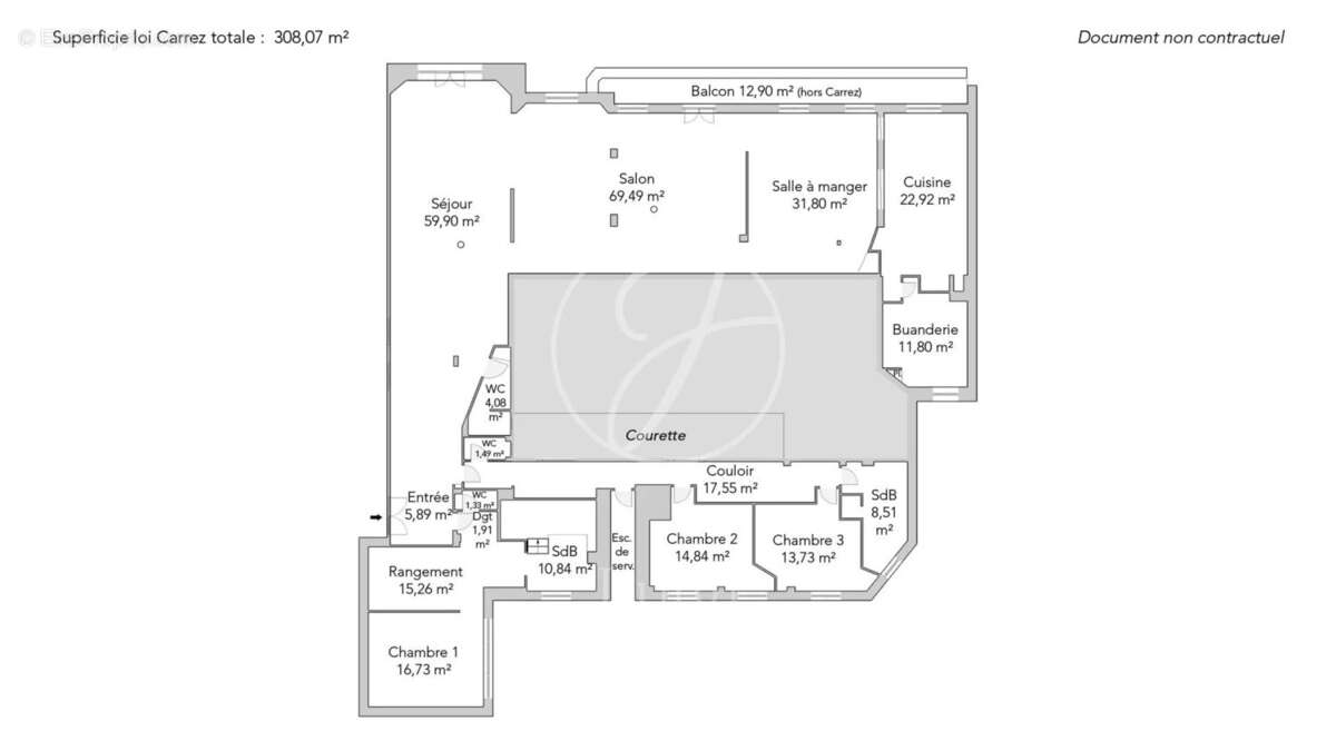 Appartement à PARIS-6E