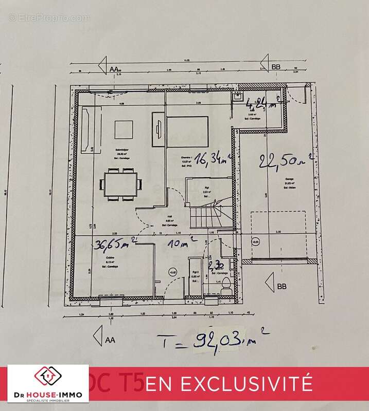 Maison à QUAROUBLE