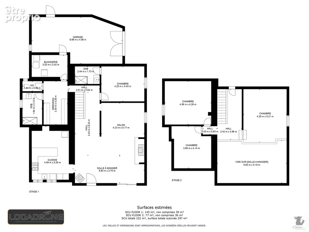 Maison en pierres RENOVEE sur 145 m2 hab, campagne - photo 2