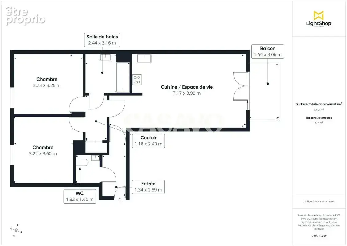 Vente Appartement 3 pièces de 64m² - 94140 Alfortville - photo 18