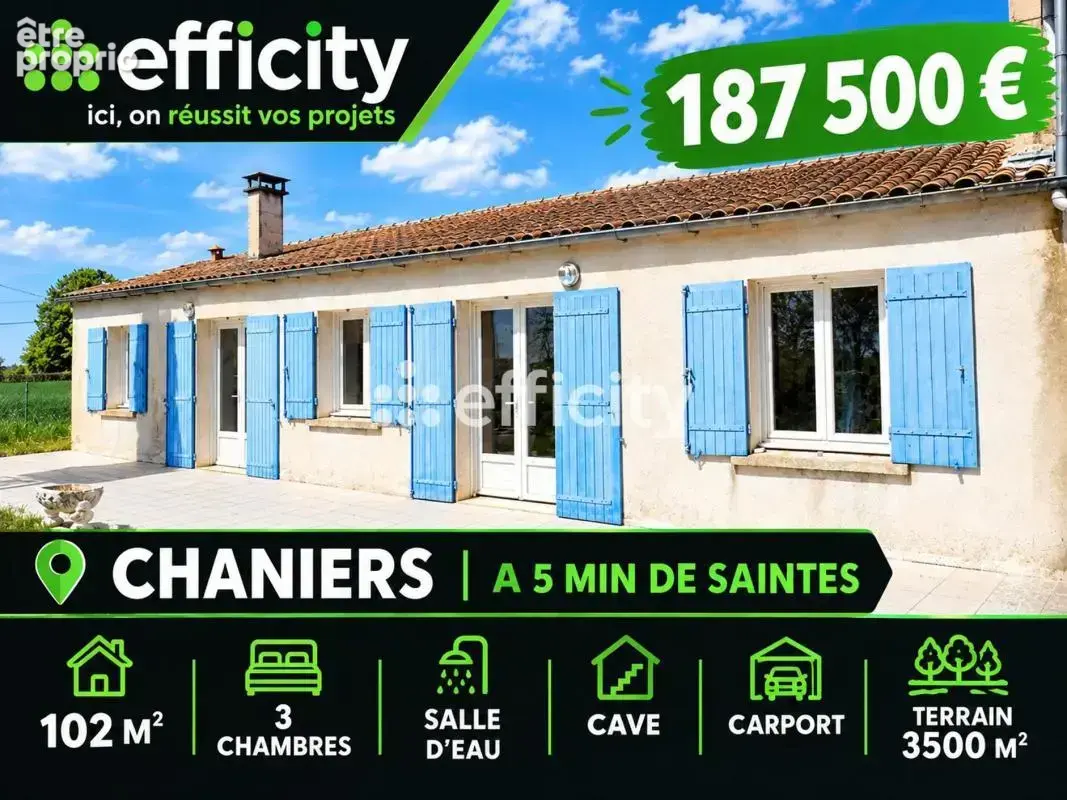 Maison à CHANIERS