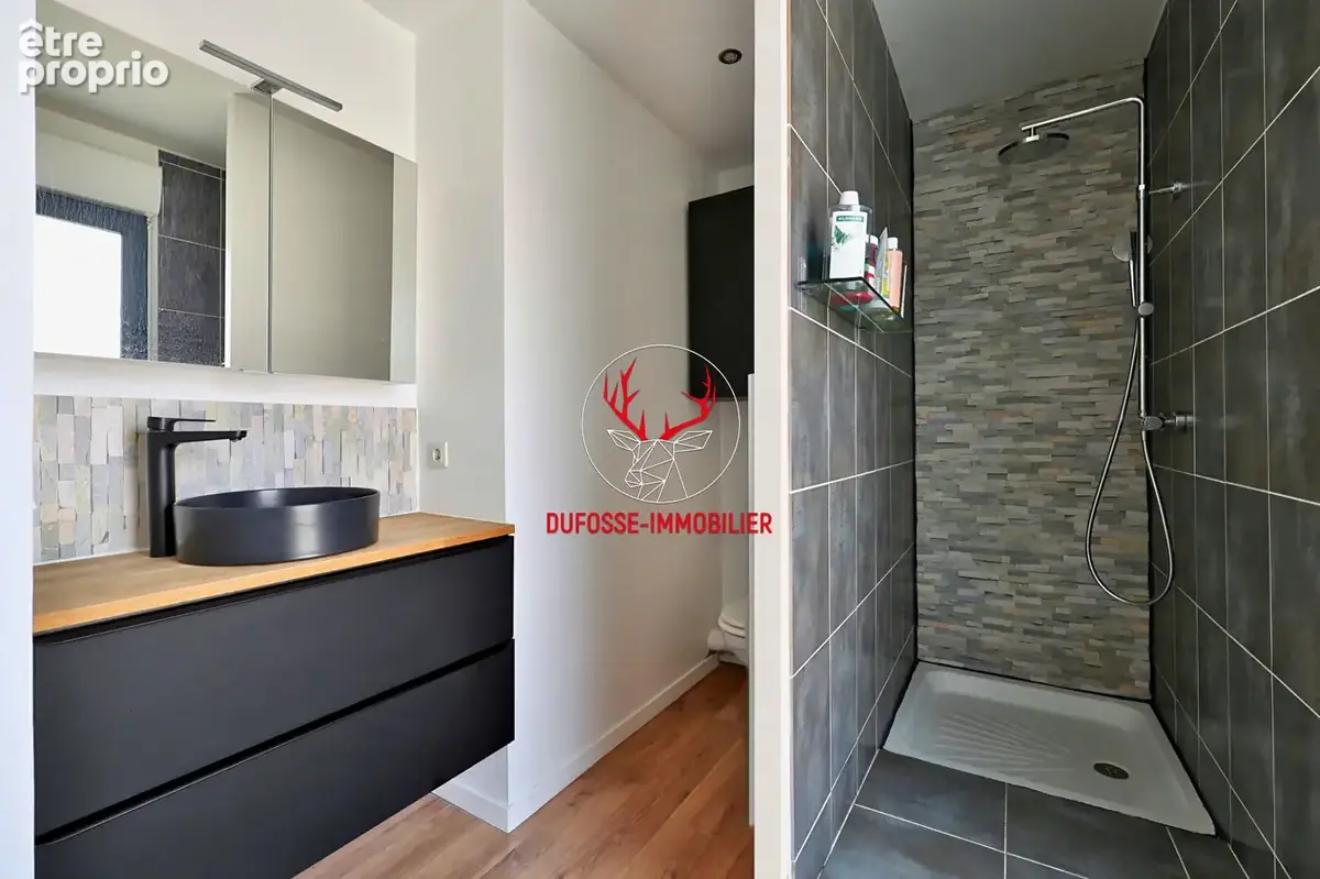 Dommartin centre - T3 Duplex 70 m² - terrasse 26 m² - photo 11