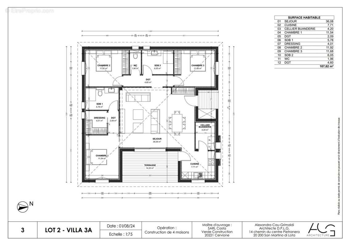 Maison à SANTA-LUCIA-DI-MORIANI