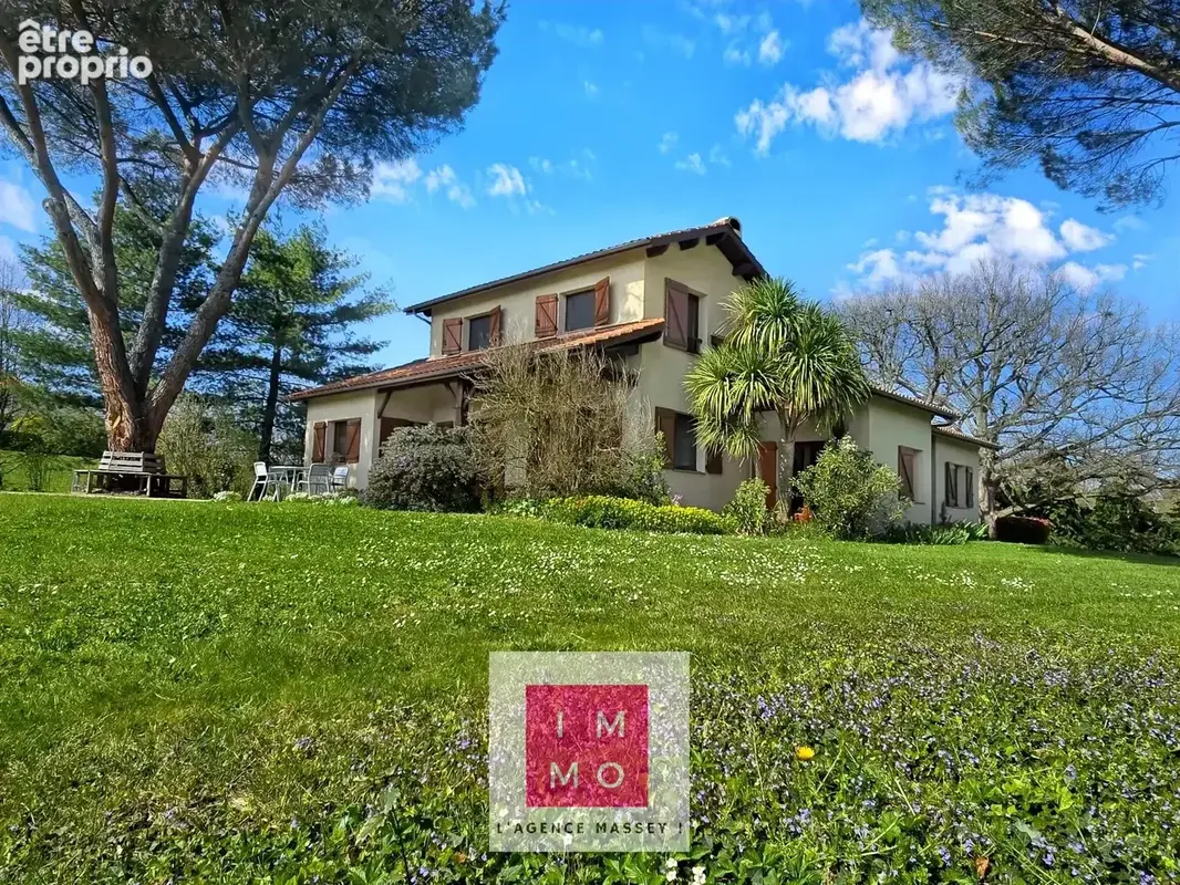 Charmante demeure d'architecte vue pyrenees  5 chambres  sous-sol  hectares si besoin - photo 8