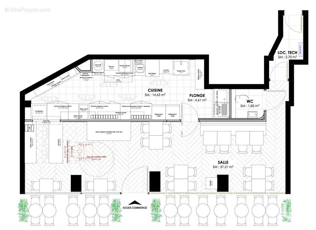 Photo 2 - Commerce à PARIS-16E