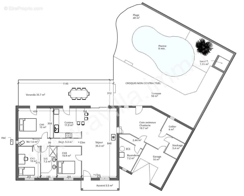 Maison à TOUROUZELLE