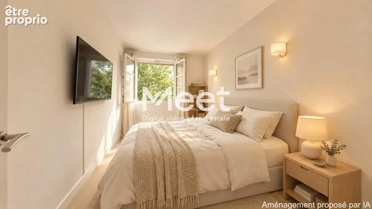 4 pièces - 2 chambres - Balcon - Bon état - Traversant - photo 13