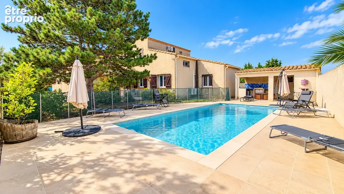 Maison d’architecture 180 m2 avec 5 chambres, piscine et terrain de 1 255 m2   proche Lézignan-Corbières - photo 1