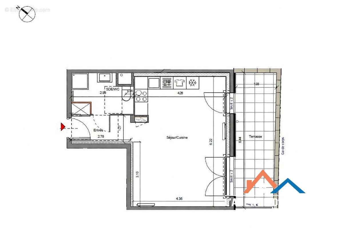 Appartement à CARRIERES-SOUS-POISSY