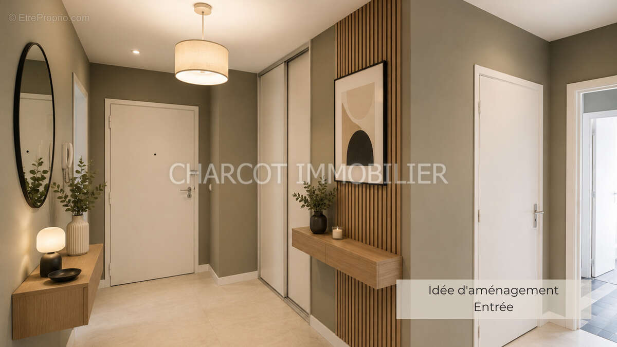 Lyon 5ème - appartement de 5 pièces + cave (poss garage box fermé et parking en sus du prix) - photo 10