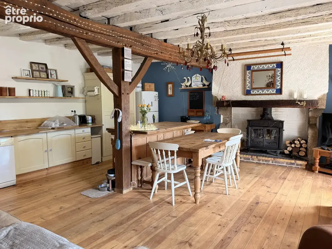 Ancien presbytère du XVIIIe siècle avec grange, piscine chauffée et jardins privés - photo 3