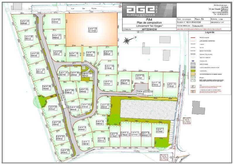 Terrain à ARTZENHEIM