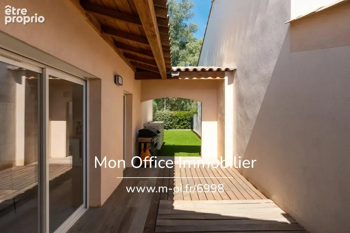 Référence : 6998-les. - villa moderne à 1 min de la plage avec piscine et garage à grimaud - photo 20