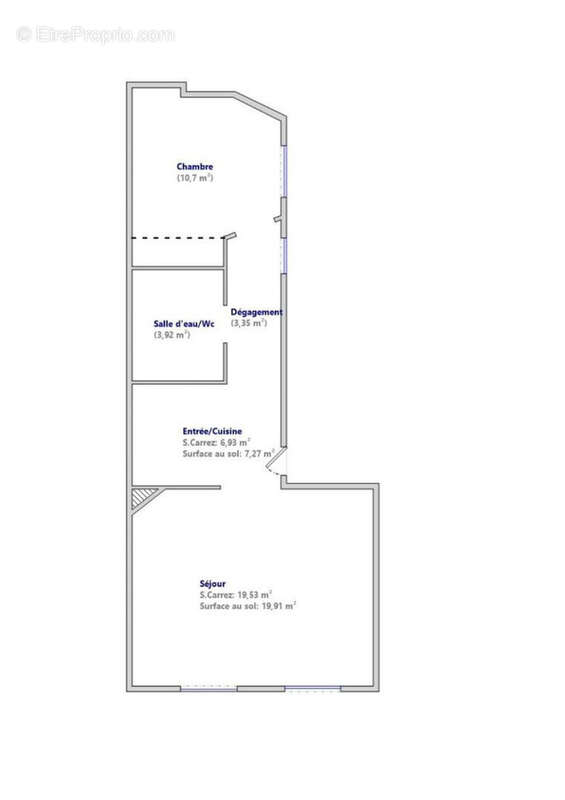 Appartement à PARIS-14E