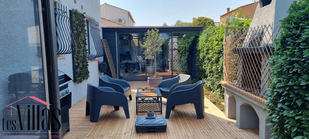 Narbonne - Quartier Maraussan - Maison 3 faces de 143 m2 avec piscine - photo 14