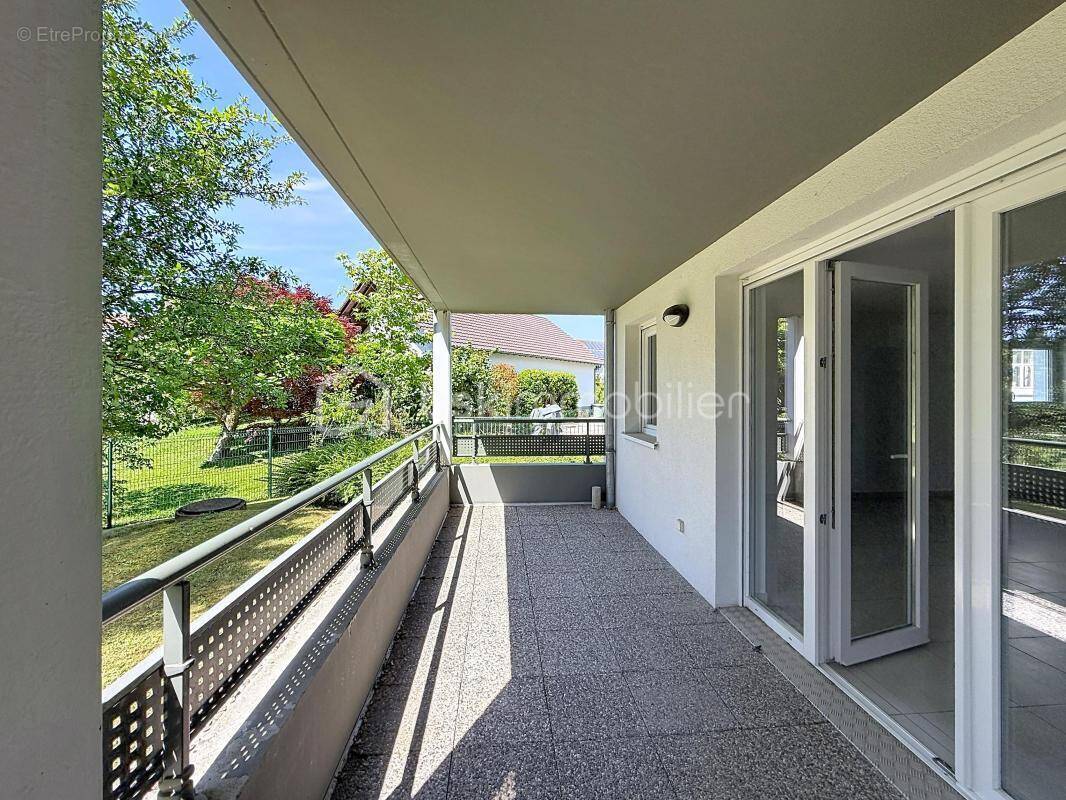 Appartement 4 pièces avec terrasse sur parc – Hégenheim - photo 1