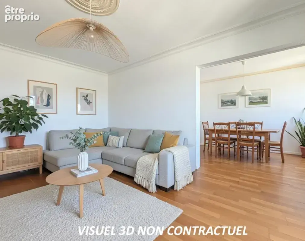 Appartement lumineux de 88 m² avec balcon, ascenseur et vue dégagée - photo 3