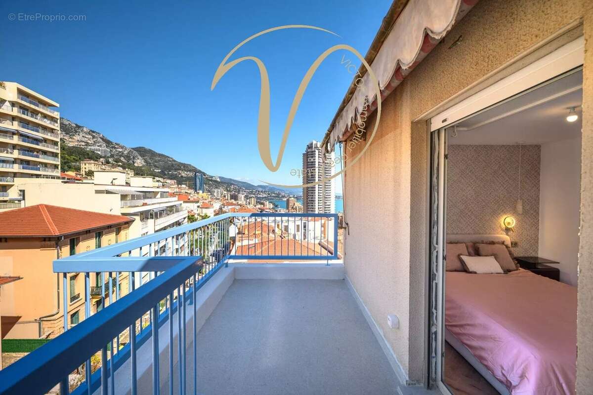 Beausoleil - limitrophe monaco - 3p dernier étage vue mer - photo 8