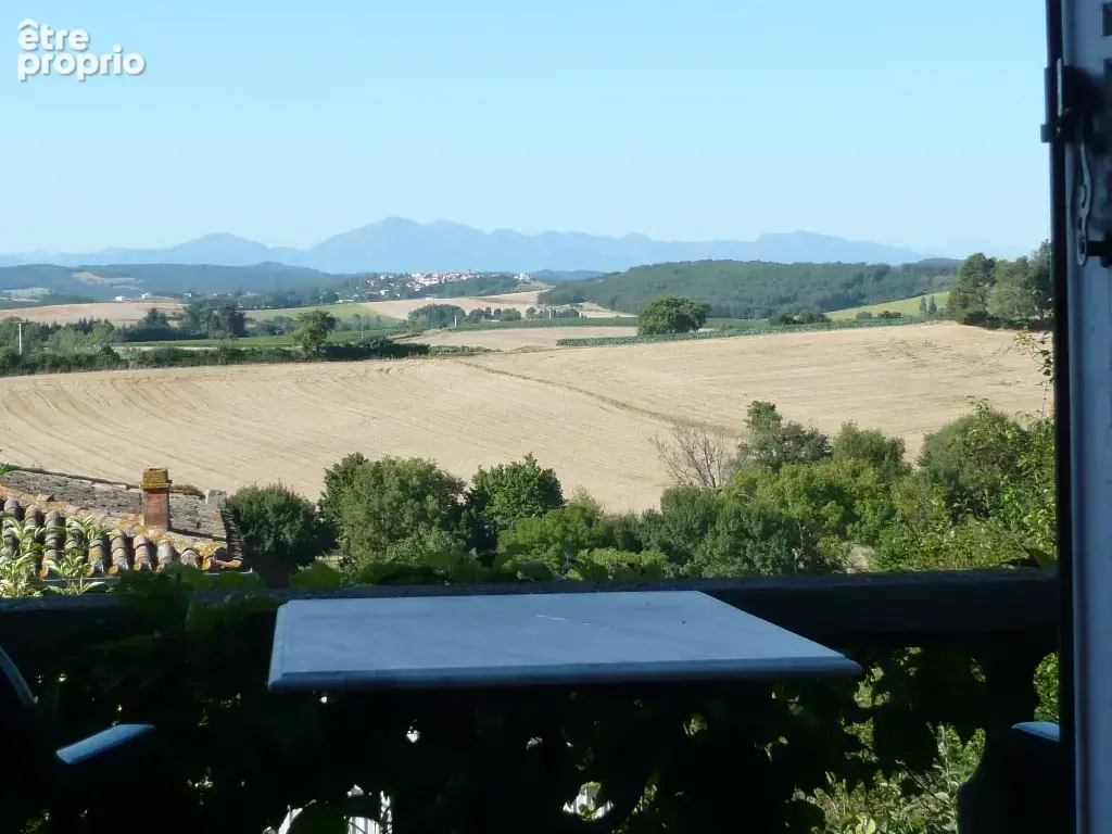 Mazerolles du razes-grande maison de maître de 340m2 habitables avec jardin et terrasse vue pyrénées - photo 12