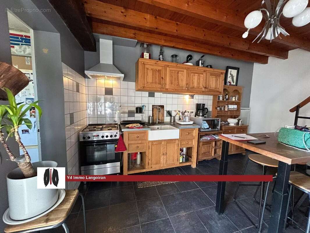 LANGOIRAN - Maison de charme 74 m2, 2 chambres, cour - photo 4