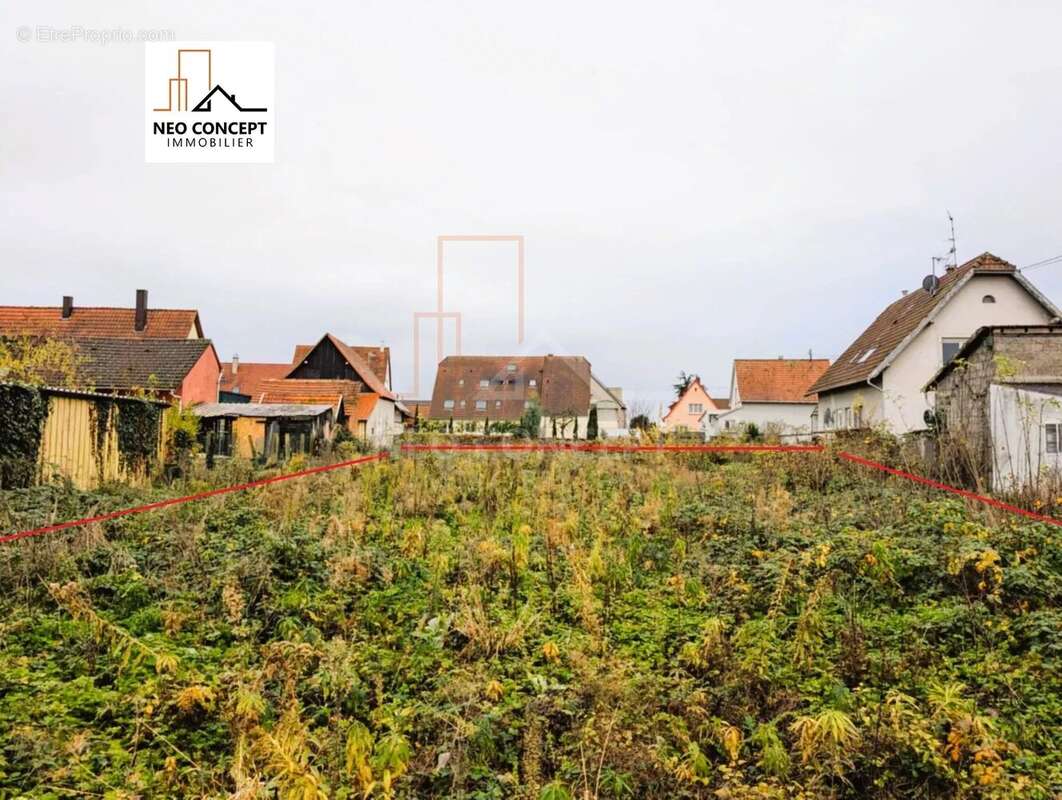 Terrain à LA WANTZENAU