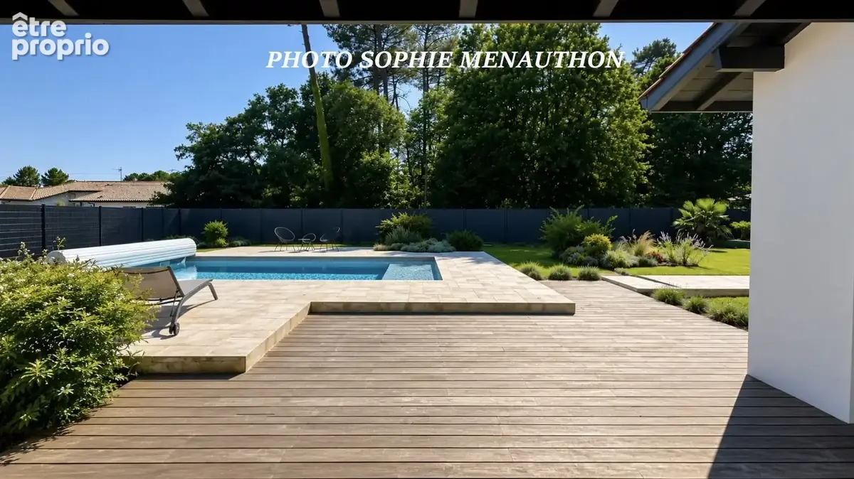 Maison contemporaine de plain-pied avec piscine, aux portes de Dax - photo 2