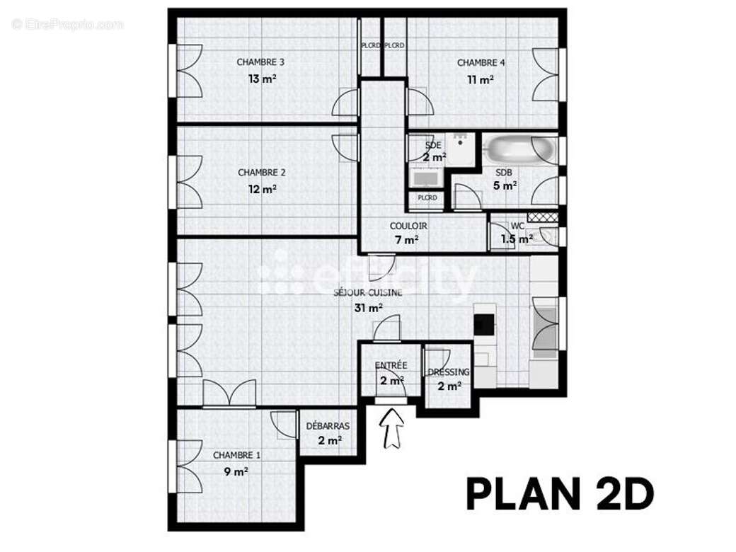 Appartement à PONTOISE