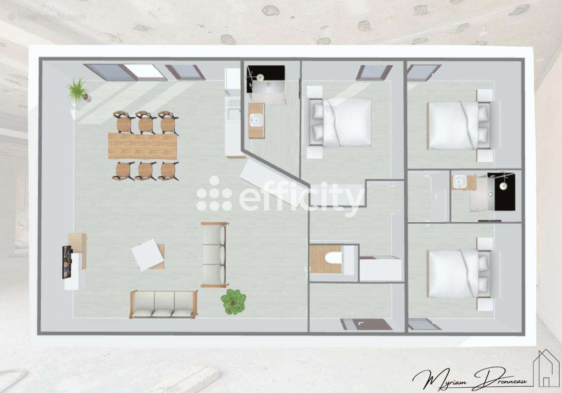 Appartement à SAINT-MACAIRE-EN-MAUGES