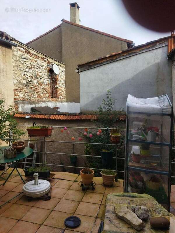 terrasse maison - Maison à CAHORS