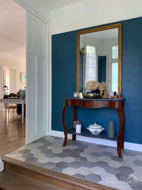  ILE BELLE de MEULAN : exceptionnelle villa ART DECO de 180 m2 rénovée avec authenticité. - photo 2