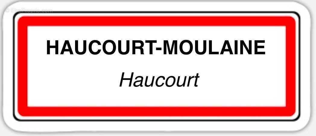 Terrain à HAUCOURT-MOULAINE